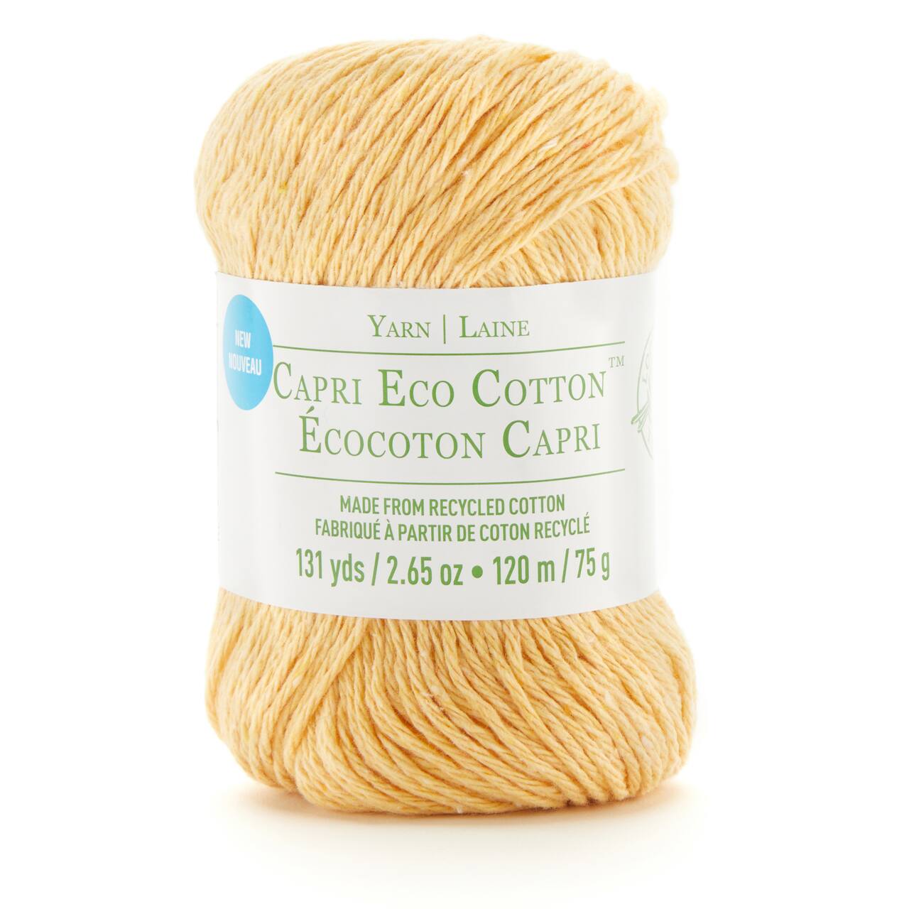 Capri Eco Cotton™ Solid Yarn by Loops & Threads® Michaels